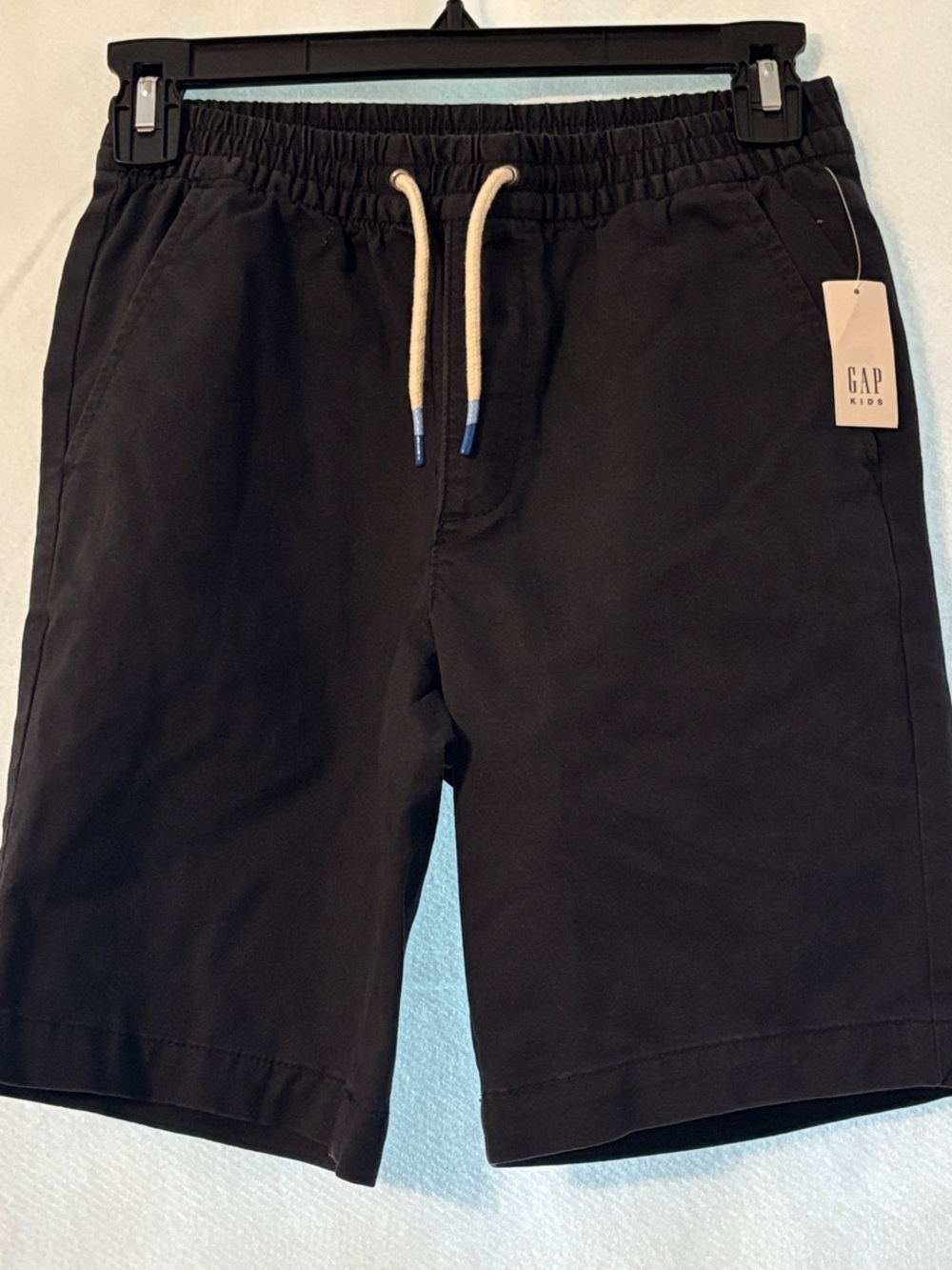 GAP Boys Black Drawstring Shorts